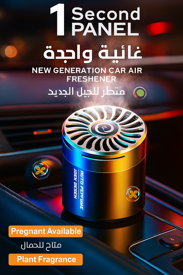 Safaira AuraGlow – Car Aromatherapy Perfume Breathe Purity. Drive in Luxury.
