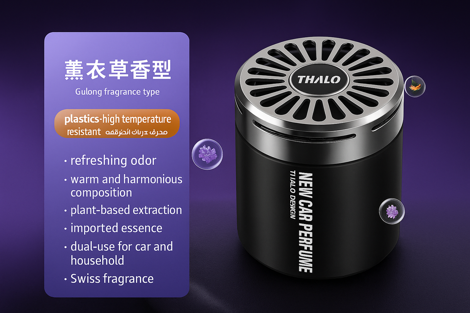 Safaira AuraGlow – Car Aromatherapy Perfume Breathe Purity. Drive in Luxury.